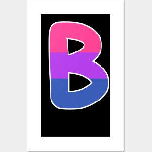 BI pride B Posters and Art